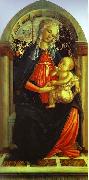 Sandro Botticelli Madonna of the Rosegarden oil painting